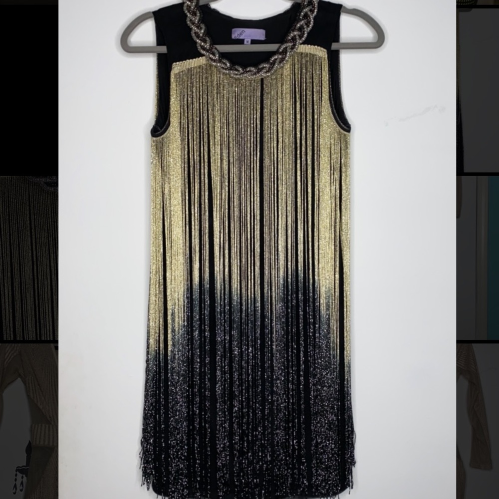 Fringe Occasion Dress